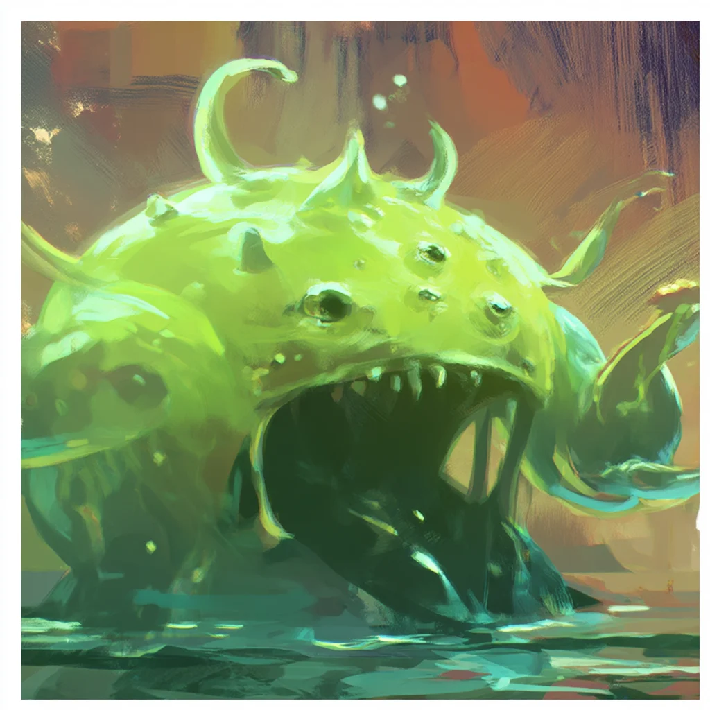 Petite Gelee Verte - Monstre Standard Daggerheart SRD Tier 1 | Bestiaire JDR
